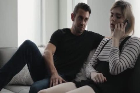 Dante Colle Helps Her nasty Stepsister TS Ella Hollywood On The bed