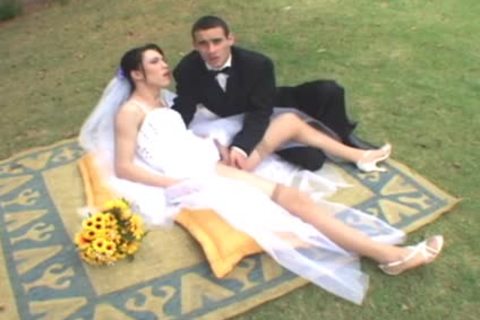 gorgeous Sino-brazilian Bride Teaches Her Groom Who's In Charge