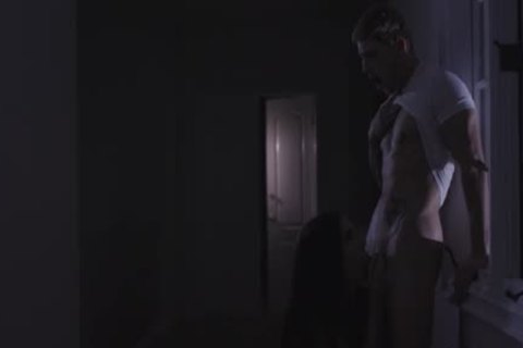 busty Ts Melanie Brooks sucks A dude weenie Expertly