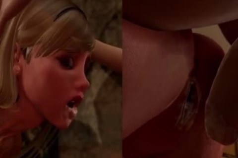excited tgirl Stepmom Gives A Gift To Her Stepson, 3D Futanari