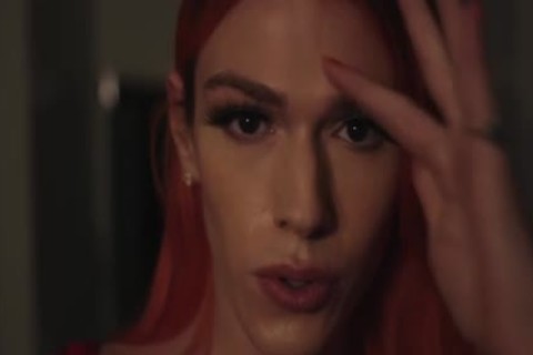 breasty tranny Aspen Brooks taut butthole Bounces On Dantes Bigcock
