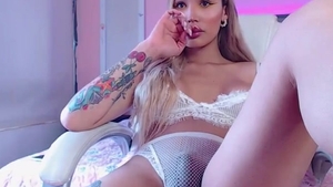Whites lingerie latin chick blonde Trans hottie With Tattoos Webcams Solo