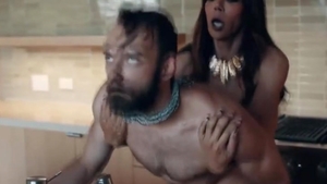 new Stepson gets His anal unprotected slam By His TS Stepmother