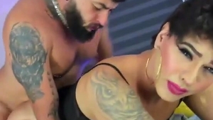large Bearded Hunk ass pounds dark stockings latina Translady On webcam