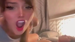 nice-looking ladyboy pounds Her Tattooed girl On webcam