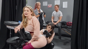 Trans Harder: Shocking Inking Session Escalates