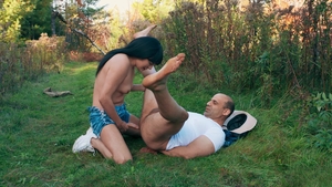 Trans Angels: Doggystyle by the Lake: Bailey's Turn