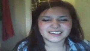 Ladyboy stroking Her shlong With A Fleslight
